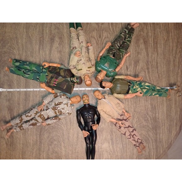 Hasbro Cool Mixed G.I. Joe Lot 12" - Scuba Camo Weapons 90s 2000 Vintage Gift - Picture 4 of 16
